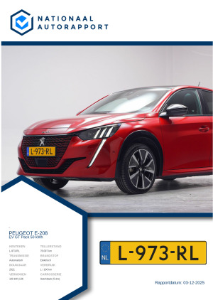 Afbeelding van het Nationaal Autorapport