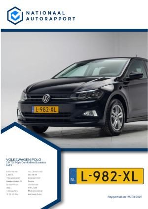 Afbeelding van het Nationaal Autorapport