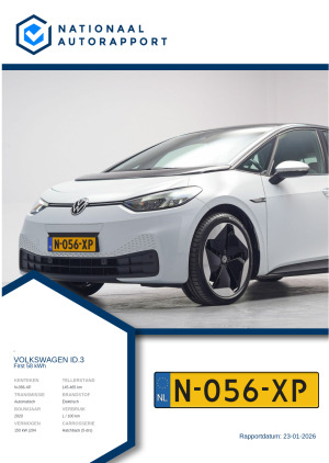 Afbeelding van het Nationaal Autorapport