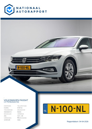 Afbeelding van het Nationaal Autorapport