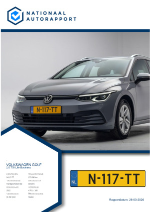 Afbeelding van het Nationaal Autorapport