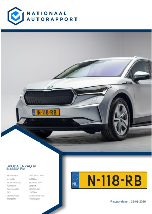 Afbeelding van het Nationaal Autorapport