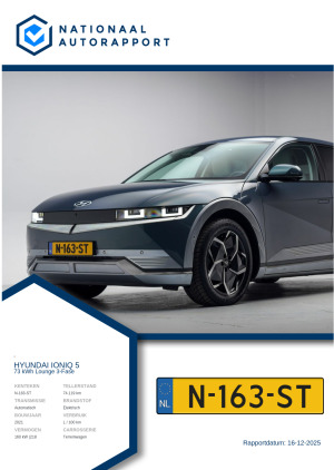 Afbeelding van het Nationaal Autorapport