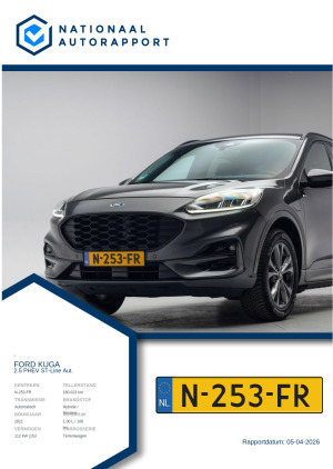 Afbeelding van het Nationaal Autorapport