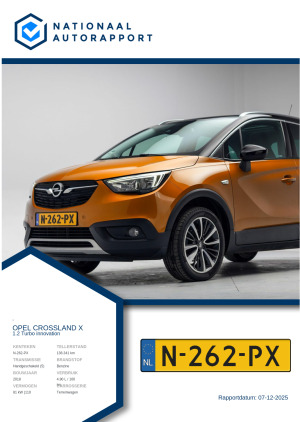 Afbeelding van het Nationaal Autorapport