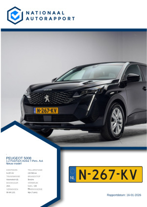 Afbeelding van het Nationaal Autorapport