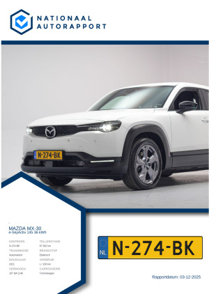 Afbeelding van het Nationaal Autorapport