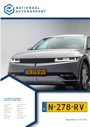 Afbeelding van het Nationaal Autorapport