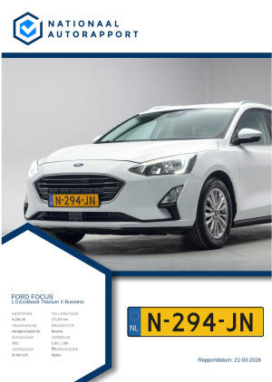 Afbeelding van het Nationaal Autorapport