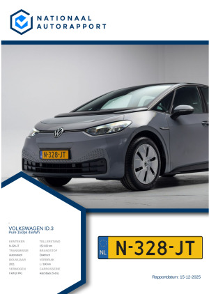 Afbeelding van het Nationaal Autorapport