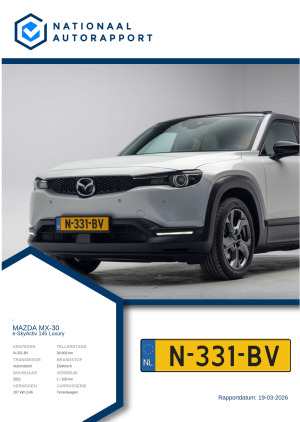 Afbeelding van het Nationaal Autorapport