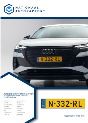 Afbeelding van het Nationaal Autorapport