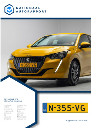 Afbeelding van het Nationaal Autorapport