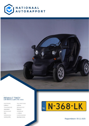 Afbeelding van het Nationaal Autorapport