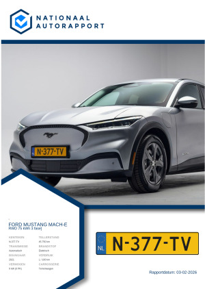 Afbeelding van het Nationaal Autorapport