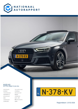 Afbeelding van het Nationaal Autorapport