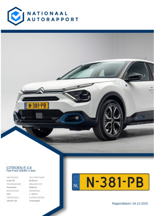 Afbeelding van het Nationaal Autorapport