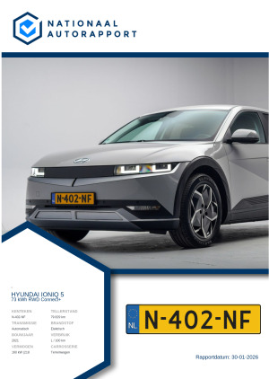 Afbeelding van het Nationaal Autorapport