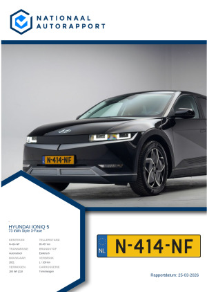 Afbeelding van het Nationaal Autorapport