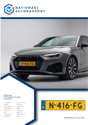 Afbeelding van het Nationaal Autorapport