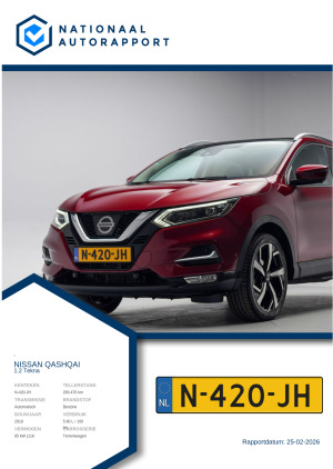 Afbeelding van het Nationaal Autorapport