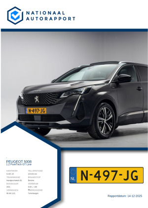 Afbeelding van het Nationaal Autorapport