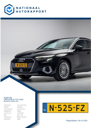 Afbeelding van het Nationaal Autorapport