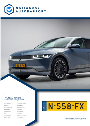 Afbeelding van het Nationaal Autorapport