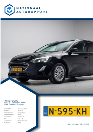 Afbeelding van het Nationaal Autorapport