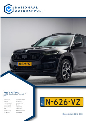 Afbeelding van het Nationaal Autorapport