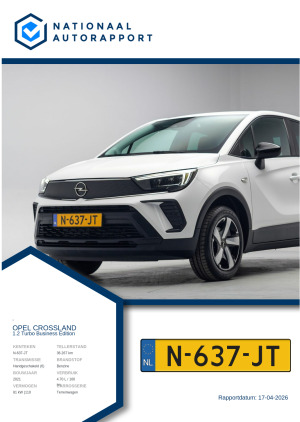 Afbeelding van het Nationaal Autorapport