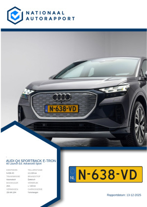 Afbeelding van het Nationaal Autorapport