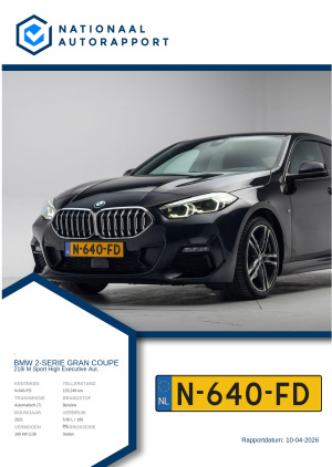 Afbeelding van het Nationaal Autorapport