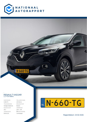 Afbeelding van het Nationaal Autorapport