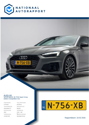 Afbeelding van het Nationaal Autorapport