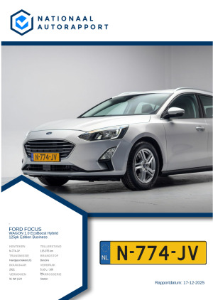 Afbeelding van het Nationaal Autorapport