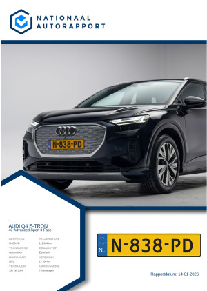 Afbeelding van het Nationaal Autorapport