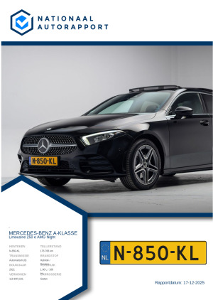 Afbeelding van het Nationaal Autorapport