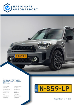 Afbeelding van het Nationaal Autorapport