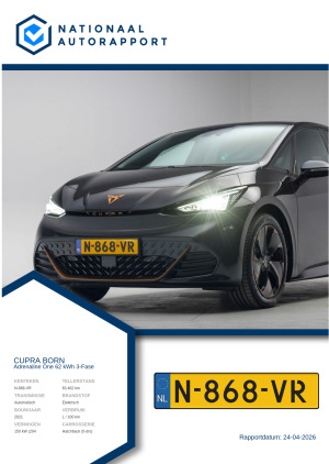 Afbeelding van het Nationaal Autorapport