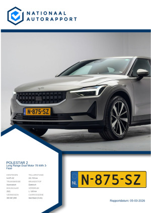 Afbeelding van het Nationaal Autorapport