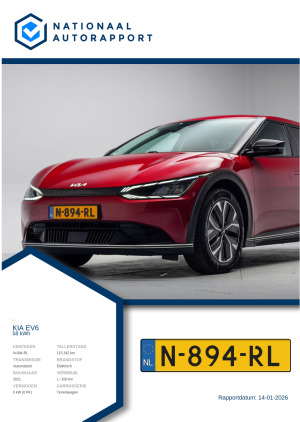 Afbeelding van het Nationaal Autorapport