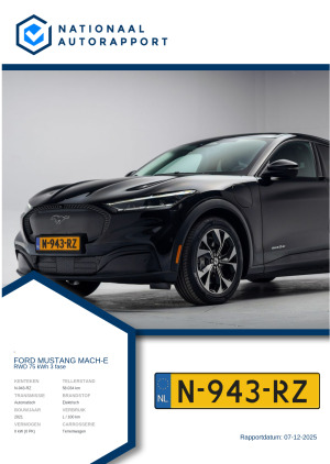 Afbeelding van het Nationaal Autorapport