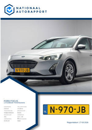 Afbeelding van het Nationaal Autorapport