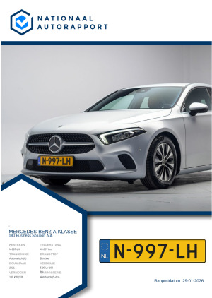 Afbeelding van het Nationaal Autorapport