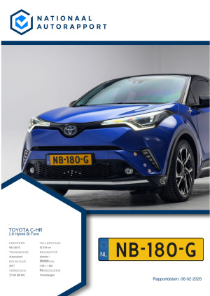 Afbeelding van het Nationaal Autorapport