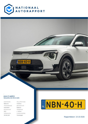 Afbeelding van het Nationaal Autorapport