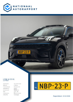 Afbeelding van het Nationaal Autorapport