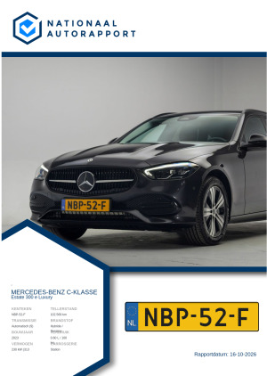Afbeelding van het Nationaal Autorapport