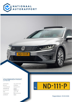 Afbeelding van het Nationaal Autorapport